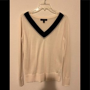 Banana republic silk cashmere lightweight v neck sweater